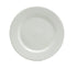 Oneida Canada Dinnerware Dozen / Porcelain Plate, 12" dia., round, rolled edge, porcelain, br