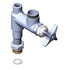 T&S BRASS Faucets Each T&S Brass B-0286-LNEZ Big-Flo Easy Install Add-On Faucet (Less Nozzle)