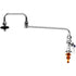 T&S Brass Plumbing Each T&S Brass B-0590 Single Hole Deck Mounted Pot And Kettle Filler Faucet With 18â€ Double-Jointed Swing Nozzle And Insulated Grip